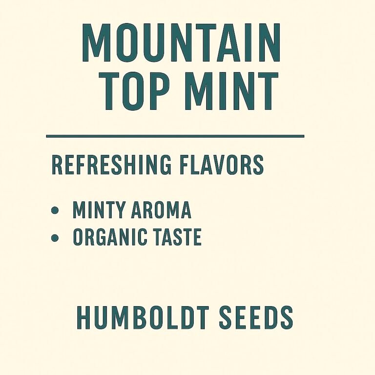 Mountaintop Mint