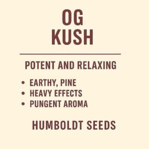 OG Kush Feminized (Humboldt Seeds)